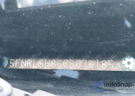 2012 Honda Odyssey Ex-L from USA, damaged, VIN 5FNRL5H66CB076185